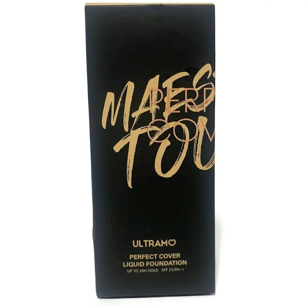 Ultramo Maestro Touch Perfect Cover Liquid Foundation NC30 Matte Natural